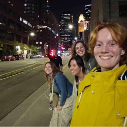 Katy and friends in Minneapolis